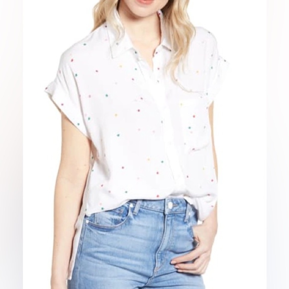 Rails Whitney Print Button Down Shirt